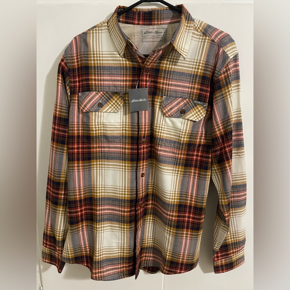 Eddie Bauer button up shirt NWT